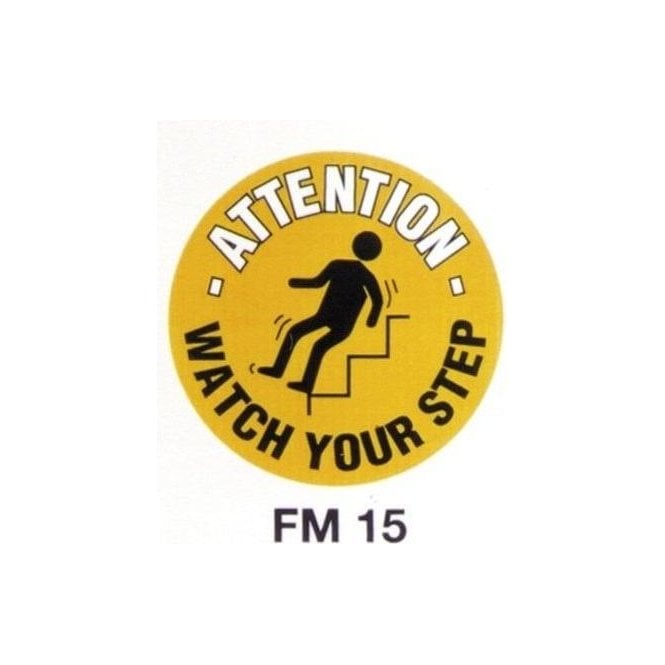 Floor Marker 430mm dia. Watch Your Step