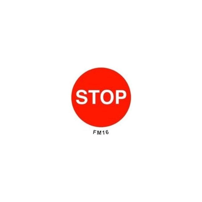 Floor Marker 430mm dia. STOP