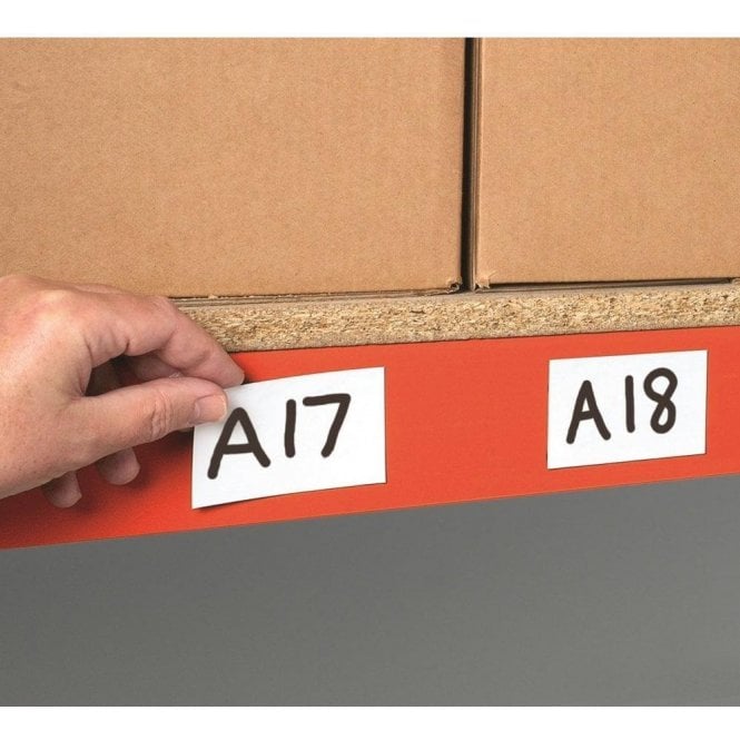Magnetic Location Markers White 100x150mm Pk=100
