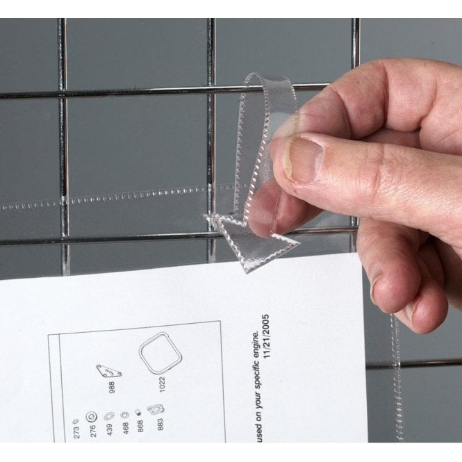 Tie-on Document Pocket 110 x 110 Pk=10