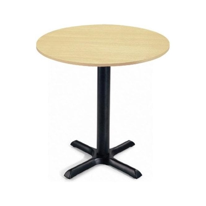 Shelford Bistro Round Table with Ash Veneer top Diameter700 x H700mm