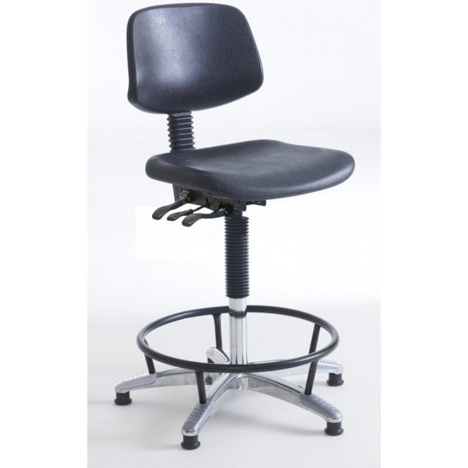 Heavy Duty Bariatric High Polyurethane Chair 160kg / 25 stone Height adjustment 620-795mm
