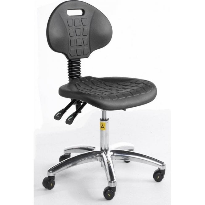 Static Dissipative Polyurethane Chair with feet Height adjustment 410-535mm