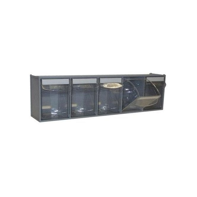 Viewbins (5 compartments) 164mm x 600mm x 113mm