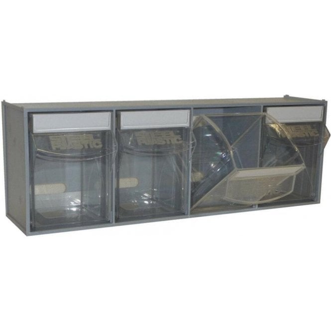 Viewbins (4 compartments) 207mm x 600mm x 178mm