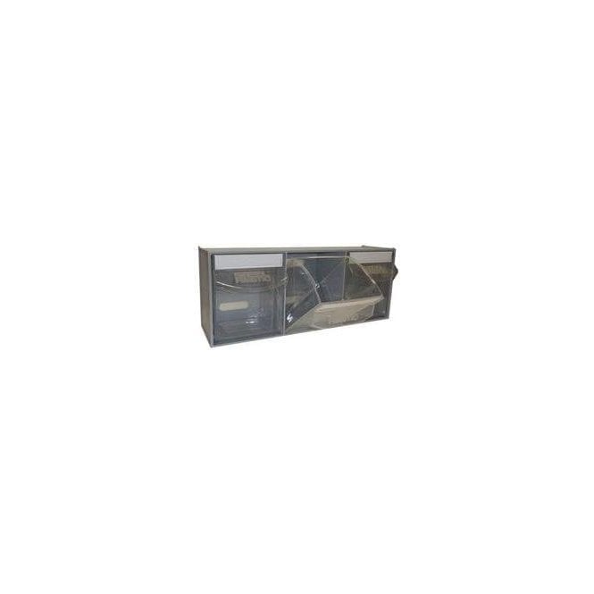 Viewbins (3 compartments) 240mm x 600mm x 197mm