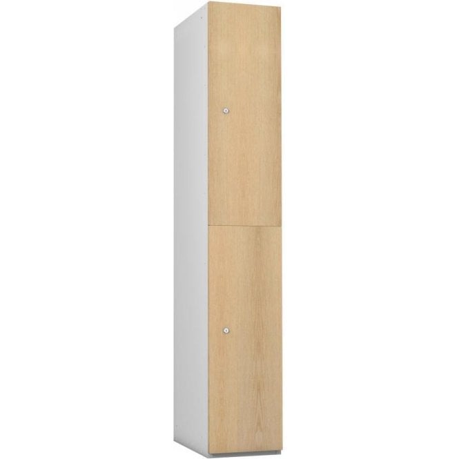Two Compartment Timber Door Locker H1780 x W305 x D323mm