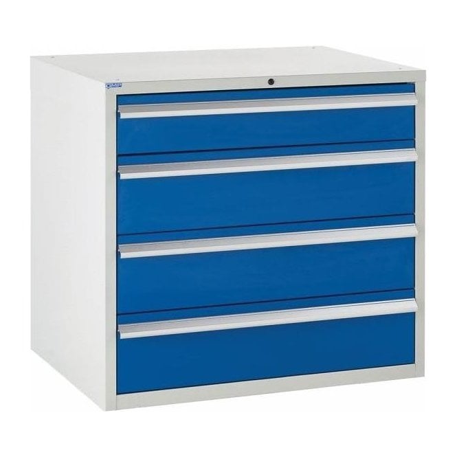 4 Drawer Cabinet - H825 x W900 x D650mm - 1x150mm, 3x200mm