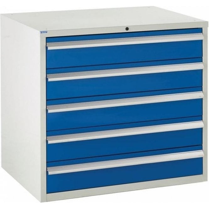 5 Drawer Cabinet - H825 x W900 x D650mm - 5x150mm