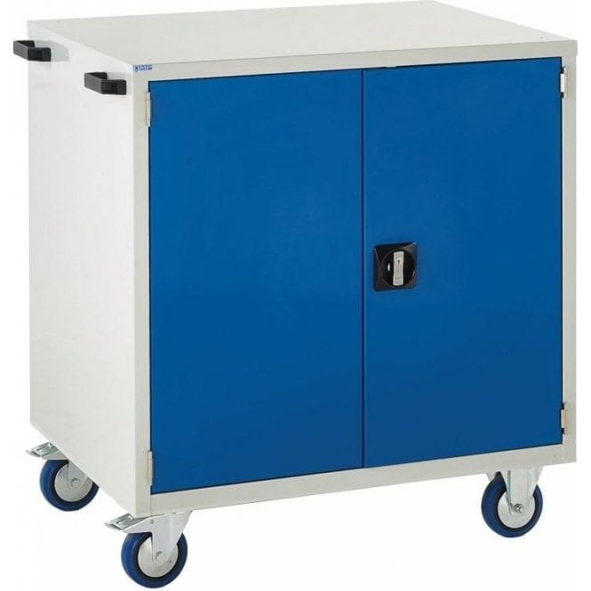 Mobile Cupboard with 1 Shelf - H980 x W900 x D650mm - 1x750mm
