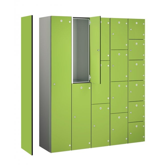 SGL End Panel for Aluminium Body Lockers H1800 x D400mm
