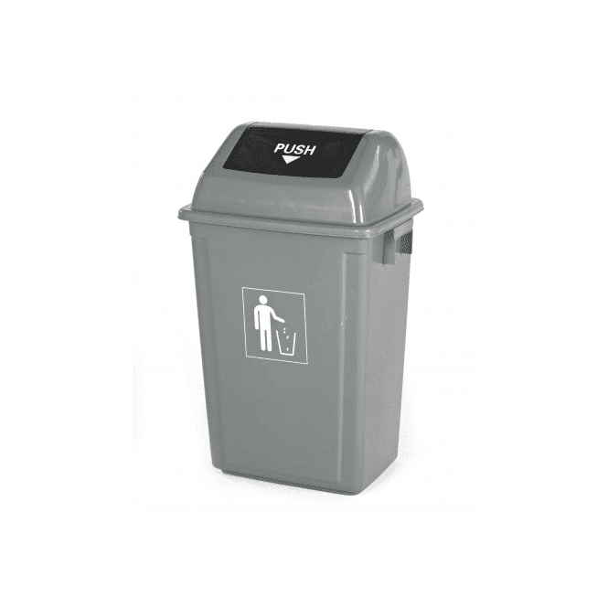 50 Litre Push Flap Waste Bin L430 x W310 x H600mm