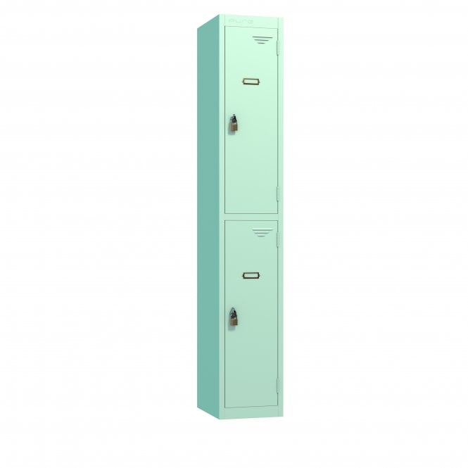 2 Door Retro Locker - Steel Locker - H.1800mm W.300mm D.300mm