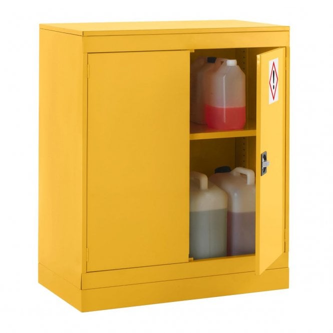 Hazardous Cabinet | H1070 x W915 x D505mm | 1 Adjustable Shelf | 3-Point Locking
