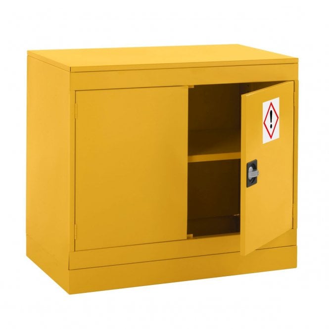 Hazardous Cabinet | H790 x W915 x D505mm | 1 Adjustable Shelf | 3-Point Locking