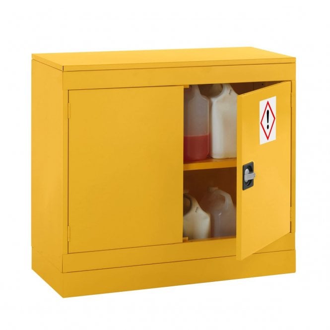 Hazardous Cabinet | H790 x W915 x D355mm | 1 Adjustable Shelf | 3-Point Locking