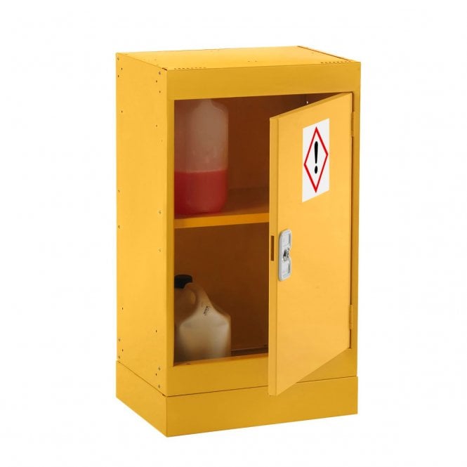 Hazardous Cabinet | H770 x W450 x D300mm | 1 Adjustable Shelf | Single-Point Camlock