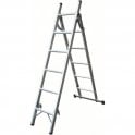 3 Way Combination Ladder Closed length 1780mm / Stepladder height 1680mm / Extended length 2590mm