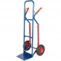 Steel Sack Truck with Plastic Guarded Skids 150kg load capacity