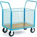 Platform Truck with 4 Mesh Sides W1000 x D700 x H1050mm 500kg UDL