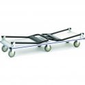Aluminium Folding Platform Truck - Double Ended L1500 x W457 x H940mm 300kg UDL
