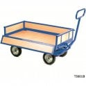 Heavy Duty Turntable Truck without Park Brake W1250 x D700mm 700kg UDL - 4 Sided Unit
