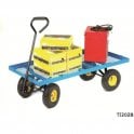 Platform Truck with Flat Deck W1220 x D610 x H310mm 250kg UDL - Mesh Base