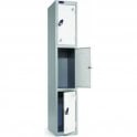 Three Door Locker H1780 x W305 x D305mm