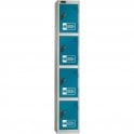 PPE Four Door Locker H1780 x W305 x D305mm
