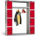 Type B Cloakroom Hanging Unit for Lockers D305mm (lockers and hangers sold seperately)