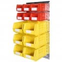Picking Bin Wall Kit A H1000 x W500mm with 6 Bin40 and 6 Bin30