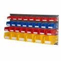 Picking Bin Wall Kit L H500 x W1000mm with 6 Bin25, 8 Bin20, 8 Bin10 and 8 Bin05