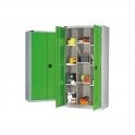 12 Compartment Industrial Cupboard H1780 x W915 x D460mm features 2 partitions with 9 Adjustable Shelves 85kg UDL