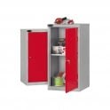 Industrial Tool Cupboard H890 x W460 x D460mm supplied with 1 Adjustable Shelf 85kg UDL