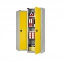 Slim Commercial Cupboard H1780 x W610 x D460mm supplied with 3 Adjustable Shelves 65kg UDL