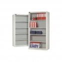 Open Commercial Cupboard H1780 x W915 x D460mm supplied with 4 Adjustable Shelves 65kg UDL
