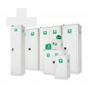 First Aid Cabinet H1780 x W915 x D460mm supplied with 3 Adjustable Shelves 85kg UDL