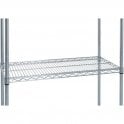 Extra Shelf for Chrome Wire Shelving W610 x D305mm 300kg UDL