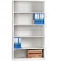 Closed Clad iKon Delta Shelving H1830 x W900 x D300mm 6 Shelf Level 100kg UDL - Starter Bay