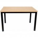 Heavy Duty Rectangular Staffroom Table W1200xD750xH720mm - Beech finish