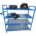 School Bag Trolley H1330 x W1200 x D600mm - Black