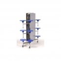 12 Seater Mobile Stool Table 3051 x 750 x 740mmh