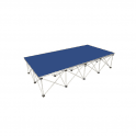 Ultralight Stage Deck Width2000 x Depth1000mm Anthracite Grey Carpet