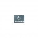 Disabled Stencil 190x300mm