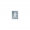 Walking Man Stencil 300x190mm