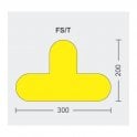 Floor Signal Markers "T" 200 x 300mm 10 PACK