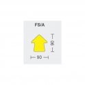 Floor Signal Markers "Arrow" 90 x 90mm 100 PACK