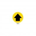 Floor Marker 430mm dia. Directional Arrow