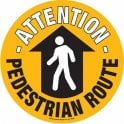Floor Marker 430mm dia. Pedestrian Route