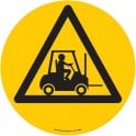 Floor Marker 430mm dia. Forklift Truck Area symbol